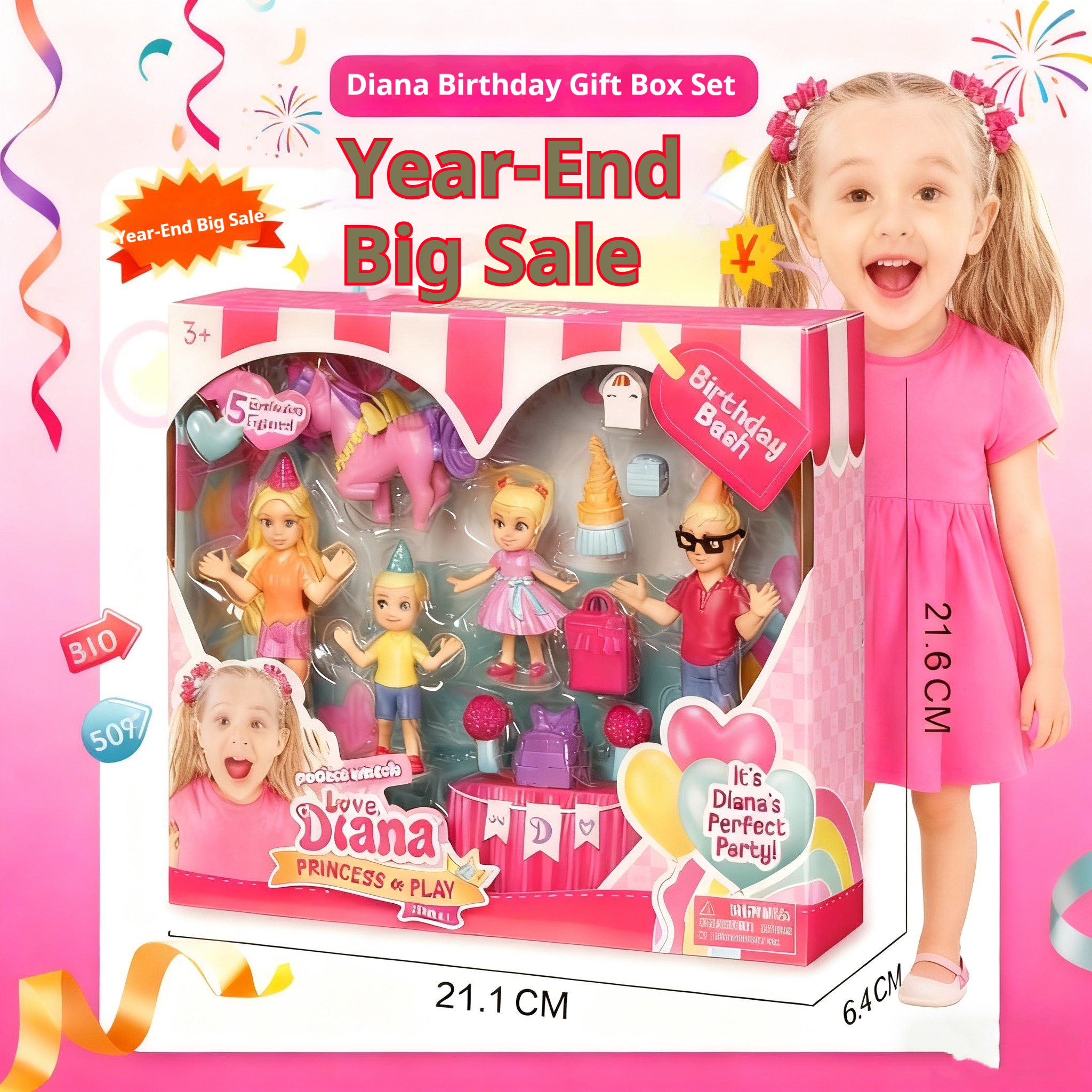 Baby Products Game - Instock Diana Princess Dream Girl Doll