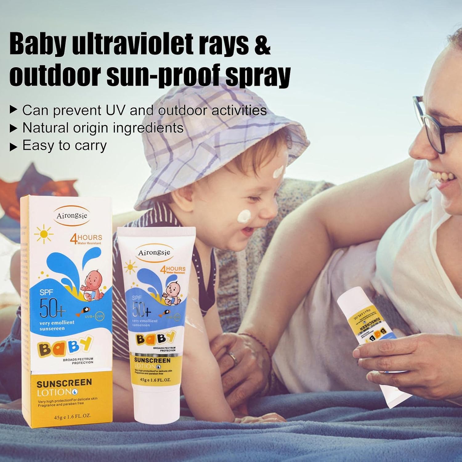 Baby Sunblock Cream Protect an – Baby Sunscreen Lotion Bewertung und Preis