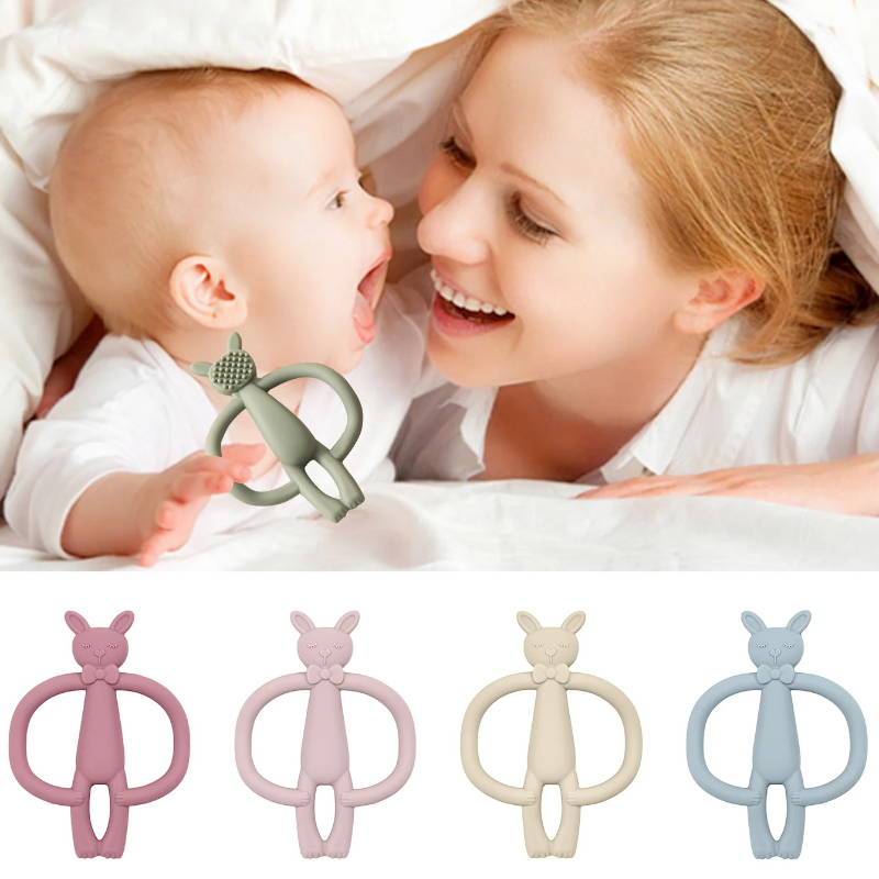 Color Kids 1PC Silicone Teethe – Baby Products Rabbit Bewertung und Preis