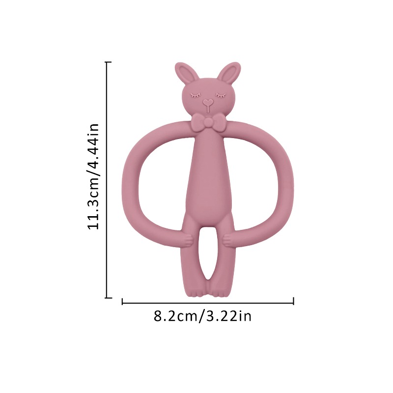 Color Kids 1PC Silicone Teethe – Baby Products Rabbit Bewertung und Preis