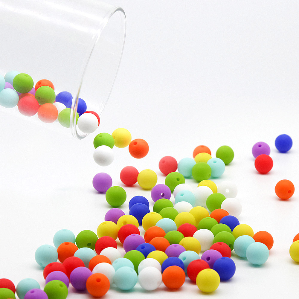 Cute-Idea 50Pcs Silicone Beads – Baby Products Expo Bewertung und Preis