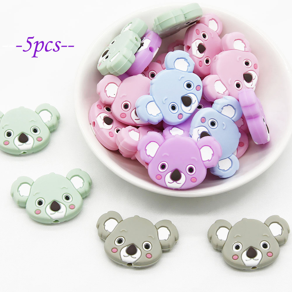 Cute-Idea 5pcs Silicone Koala  – Baby Products Expo Bewertung und Preis