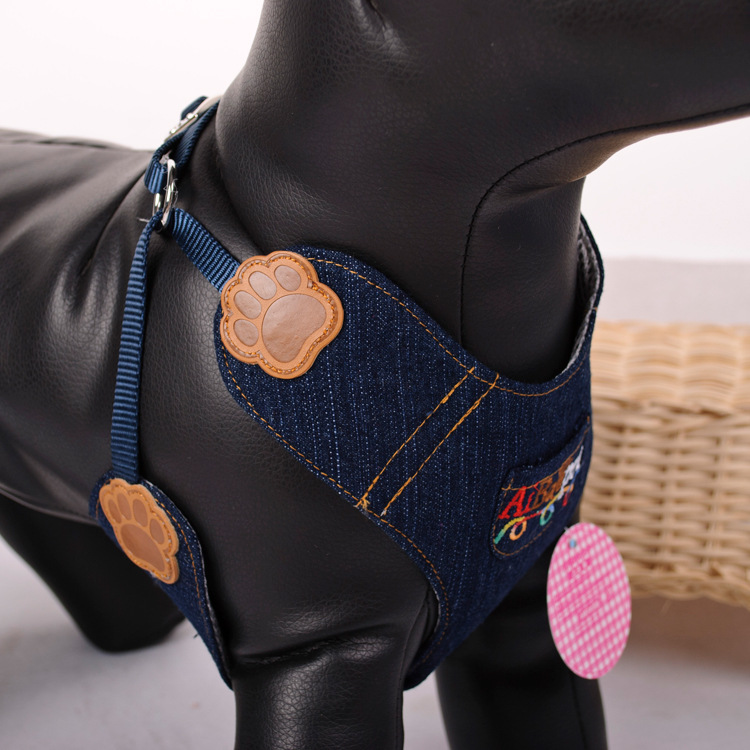Denim Blue Paw Pet Harness Ves – Baby Products On Sale Bewertung und Preis