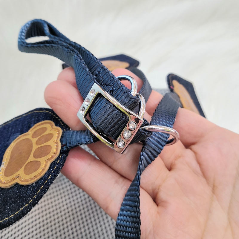 Denim Blue Paw Pet Harness Ves – Baby Products On Sale Bewertung und Preis