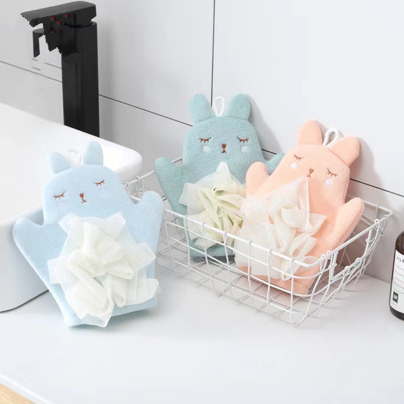 Cartoon Baby Bath Gloves Cotto – Baby Products Expo Bewertung und Preis