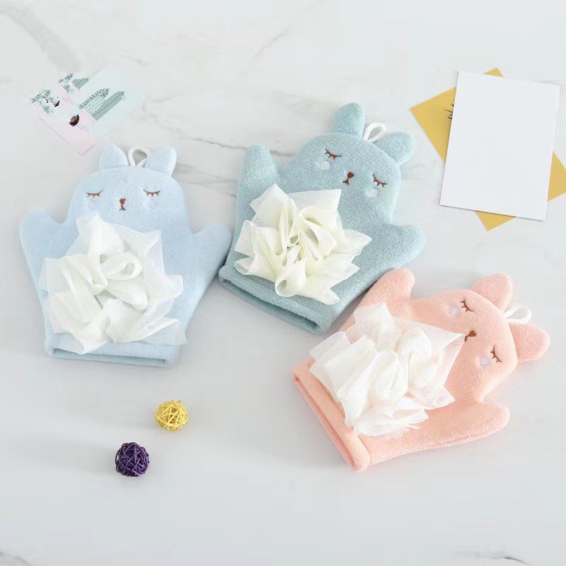 Cartoon Baby Bath Gloves Cotto – Baby Products Expo Bewertung und Preis