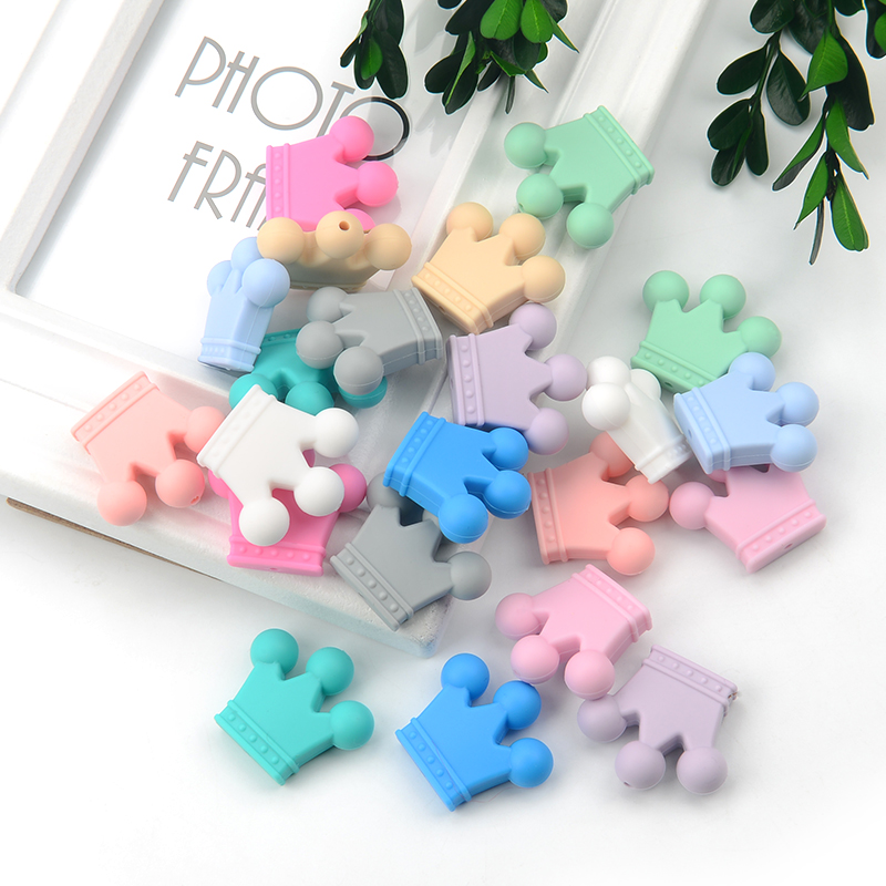 LOFCA 10pcs/lot Silicone Crown – Baby Products Expo Bewertung und Preis