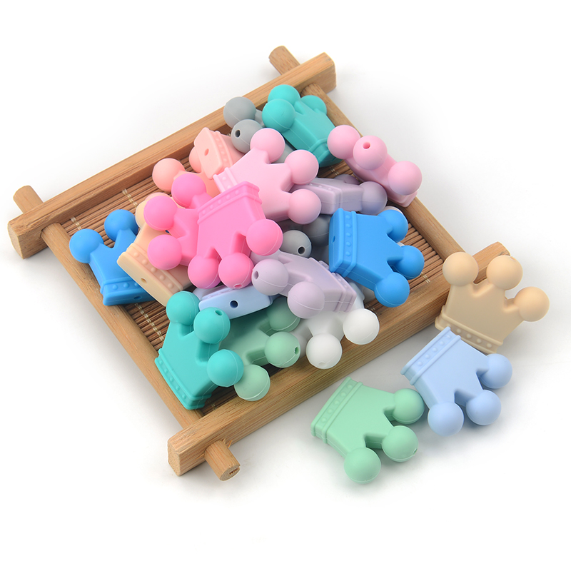 LOFCA 10pcs/lot Silicone Crown – Baby Products Expo Bewertung und Preis